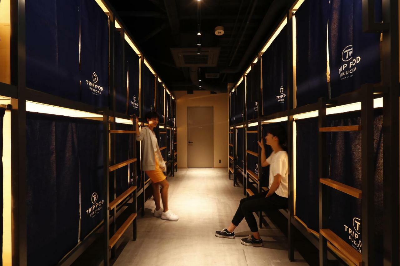 Hakata  Trip Pod Fukuoka -Snack & Bed- 호스텔 외부 사진