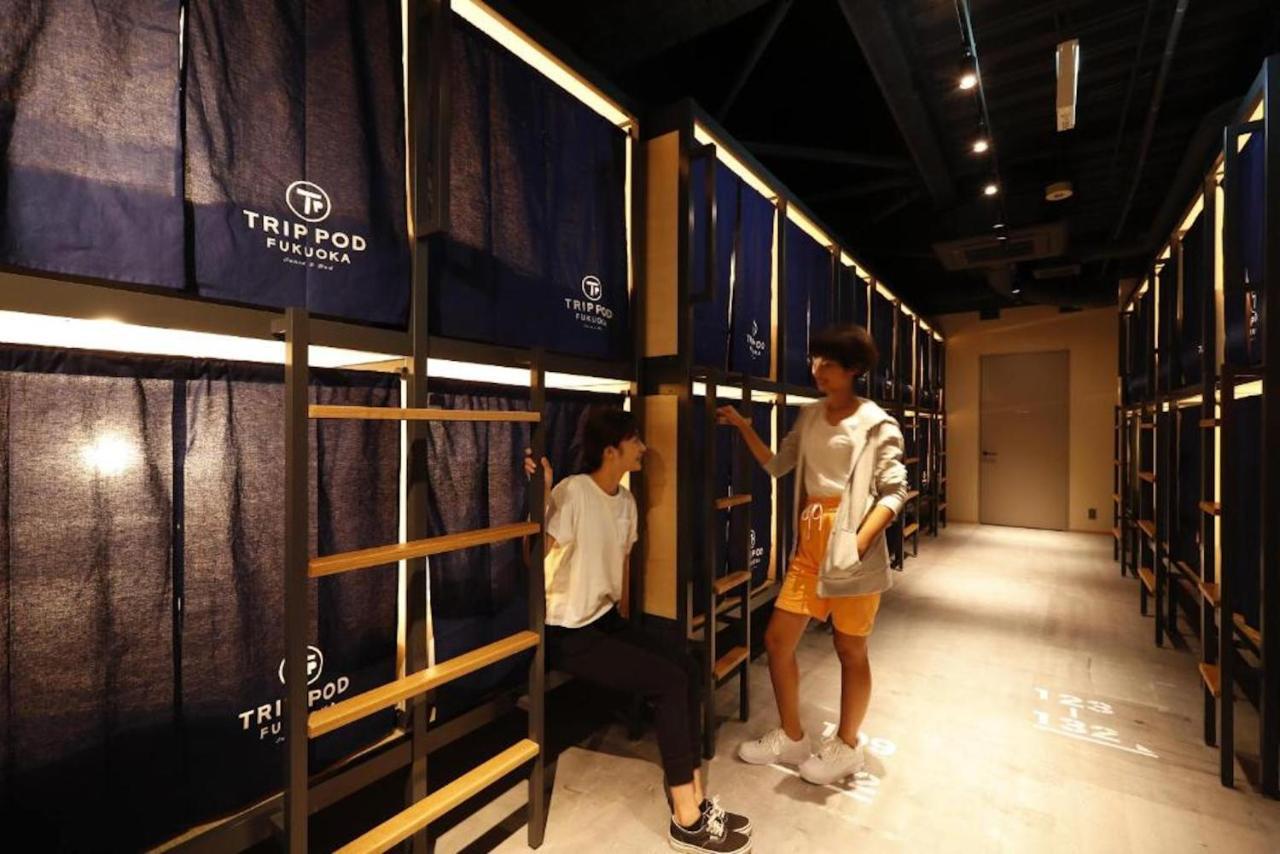 Hakata  Trip Pod Fukuoka -Snack & Bed- 호스텔 외부 사진
